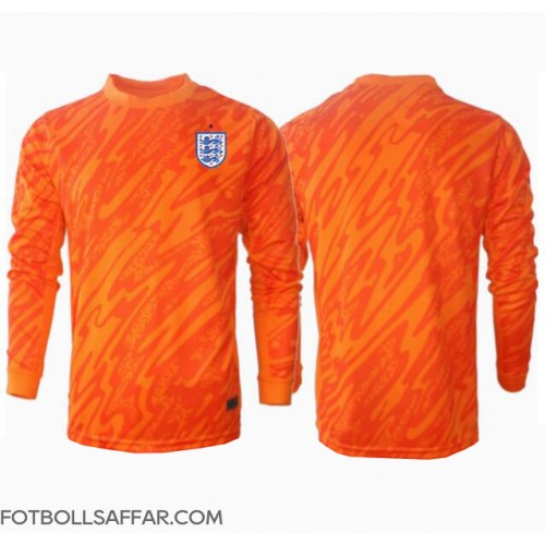 England Målvakt Hemmatröja EM 2024 Långärmad